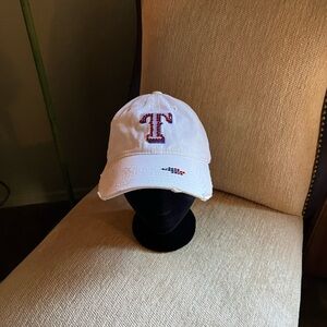 White Embroidered Cap